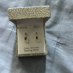 Brand New Rachel Ashwell Sterling Silver Earrings 