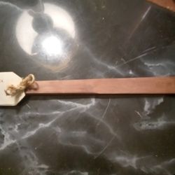 SOLID WALNUT PIONEER STIRRING STICK NEW!