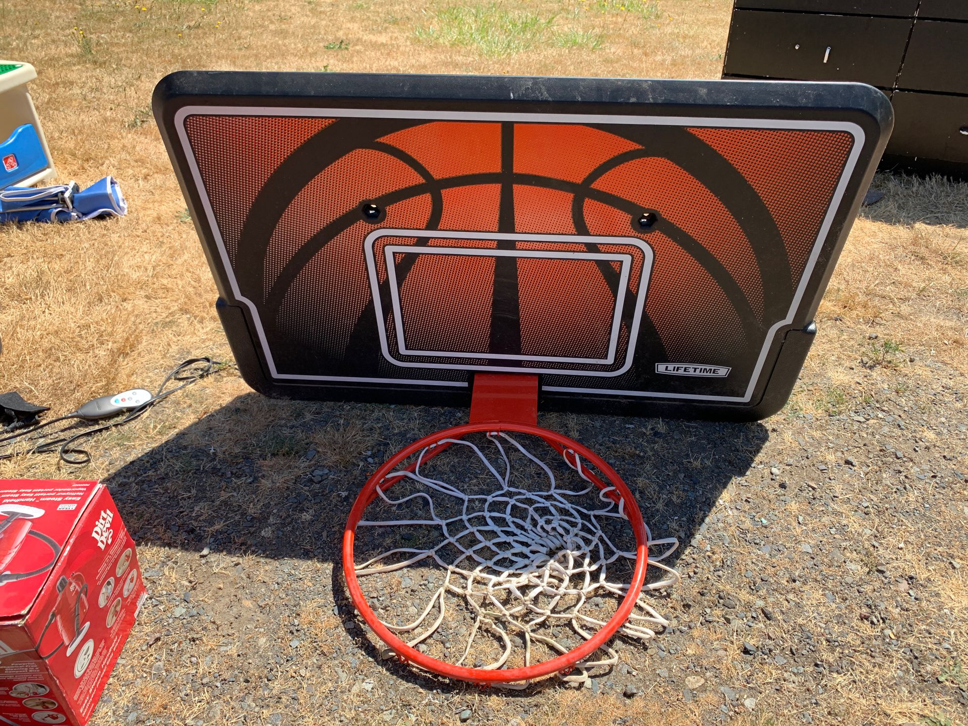 Big Hanging Basketball Hoop