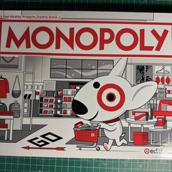 Target Edition MONOPOLY board game