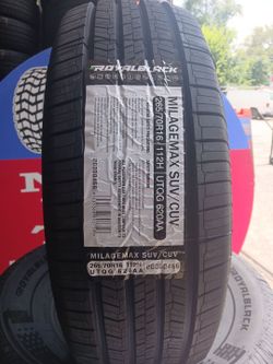 Set new tires 265 70 16 Royal Black