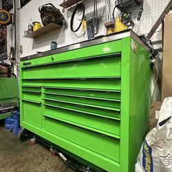 Snap on 55” Roll Cab  Extreme Green 