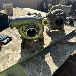 2002   F250 Turbo Diesel Engine 7.3  Those Are To Be Rebuildi