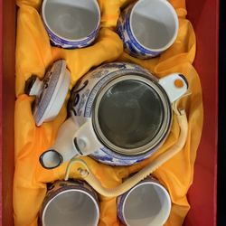 Vintage 5pc Chinese Tea Set