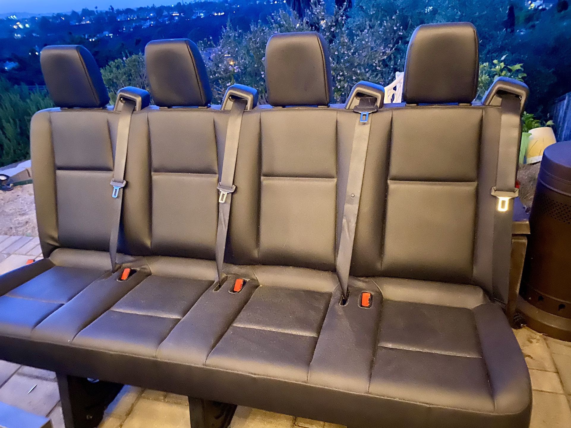 2023 Mercedes Benz 4 Seat  2nd Row Bench Seat