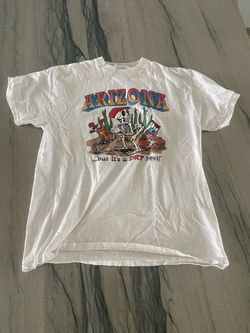 Vintage Arizona Skeleton Golfing T-Shirt – Large