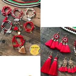 Bracelets and earrings ✨