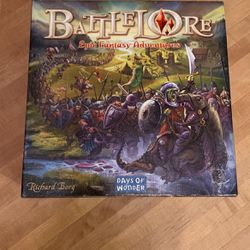 Battle Lore 1st Edition + Call To Arms, Epic, And Heroes Expansions