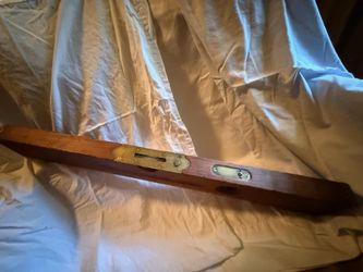 Antique Stanley Rule and Level #34 Mahogany