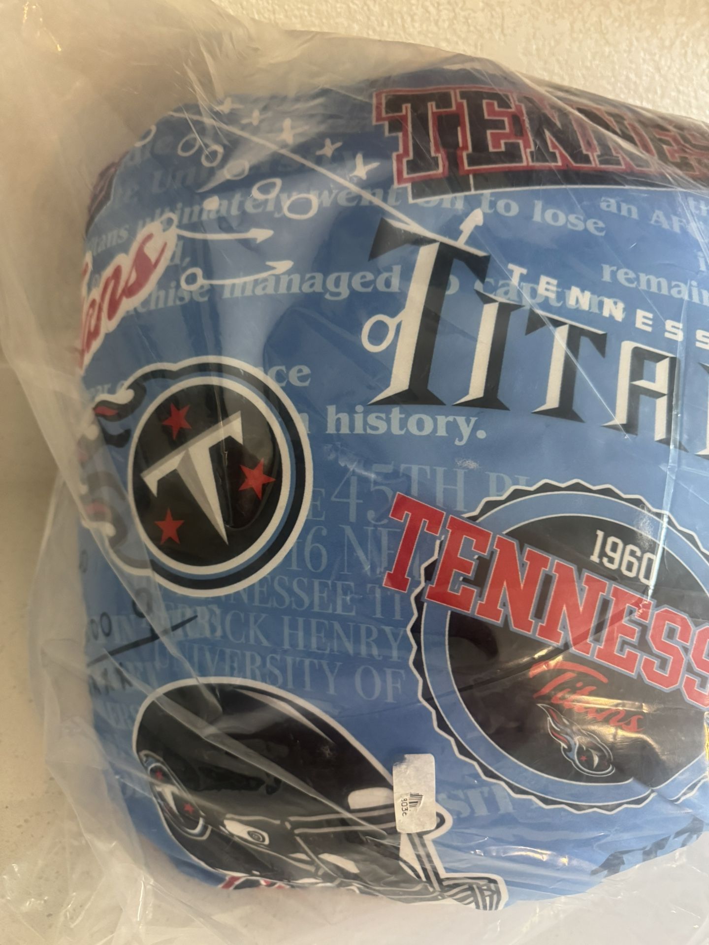 Tennessee Titans Body Pillow