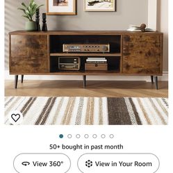 Rustic Brown 65 Inch TV Stand/Console