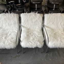 Contemporary White Chairs