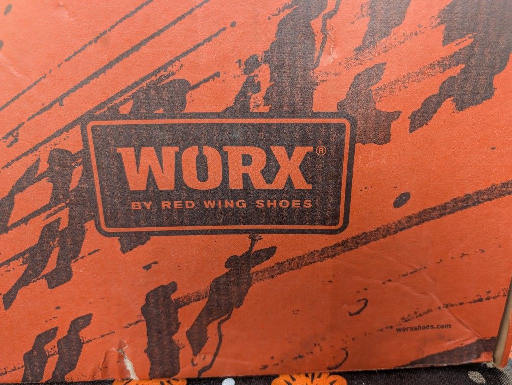 Worx By Red Wings Shoes 10.5 Mens Steel Toe