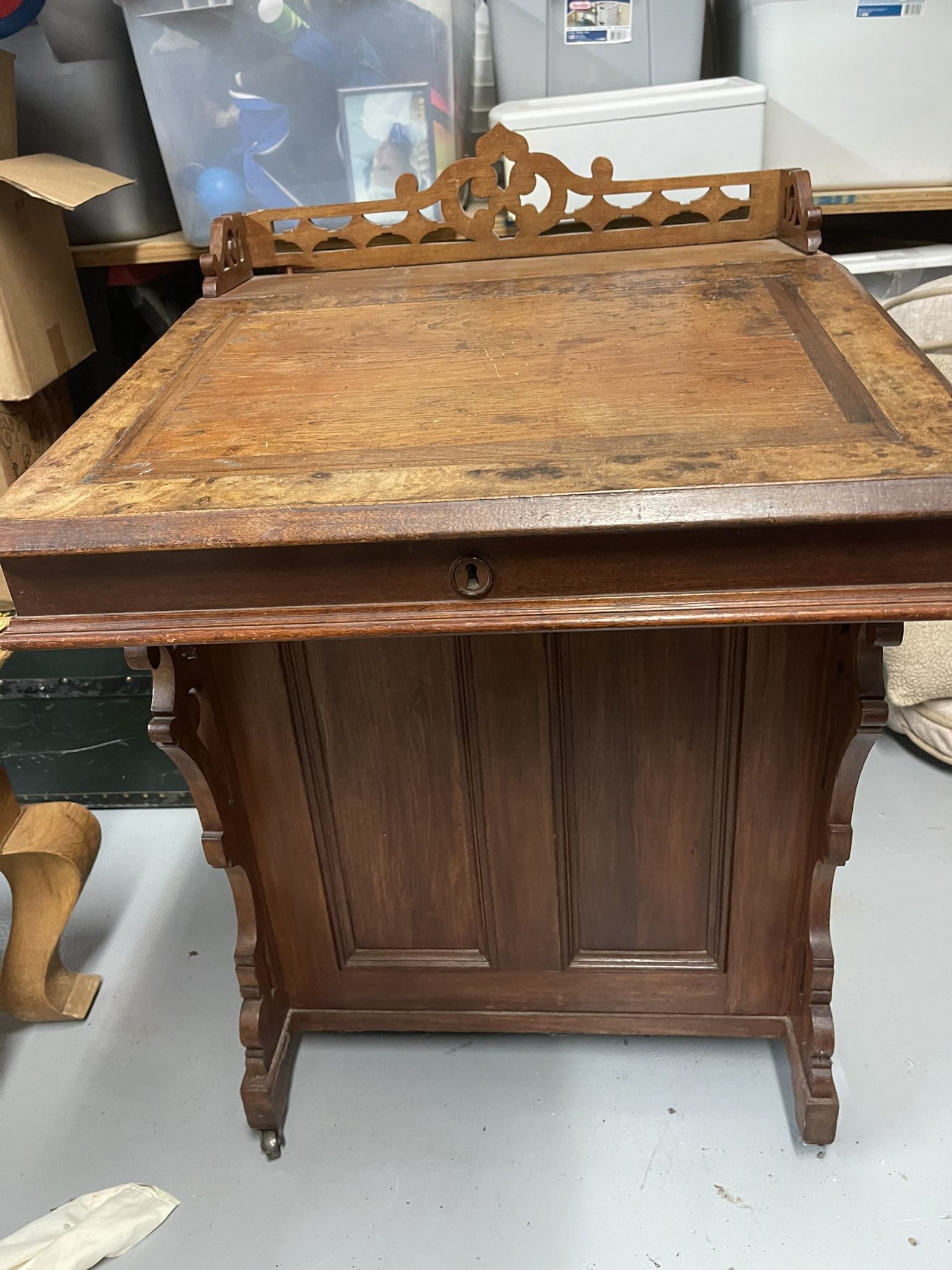 Antique Davenport Desk