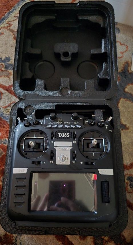 RadioMaster TX16S Mark II 2.4GHz 16 Channel EdgeTX Radio Transmitter Mode 2 (ELRS w/Hall Gimbals)