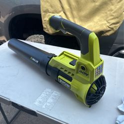 RYOBI 40V 120 MPH 450 CFM Cordless Battery Variable-Speed Jet-Fan Blower (Tool-Only)