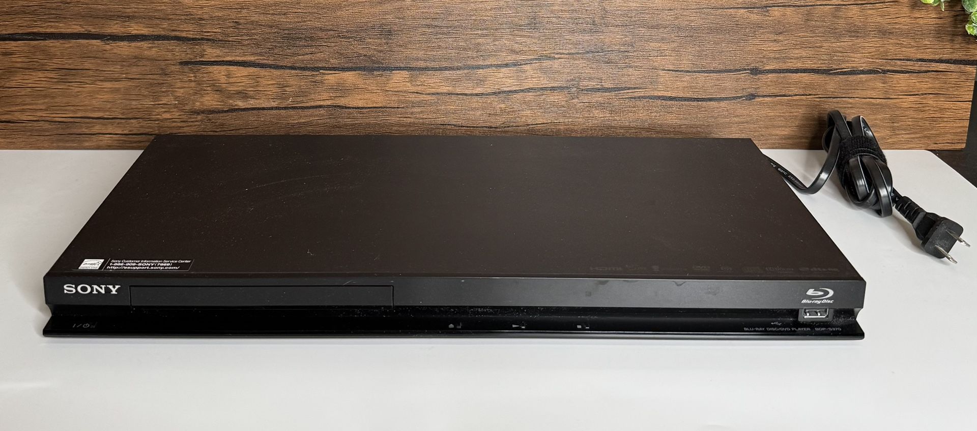 SONY Blu-ray DVD Player BDP-S370 - Works
