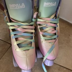 Impala Roller Skates With Elbow And Knee Pads 