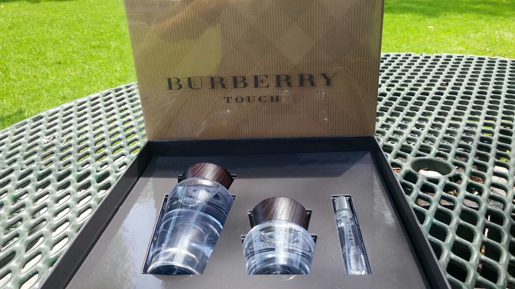 Original perfume touch for men 3pcs set big size brand new always authentic by burberry