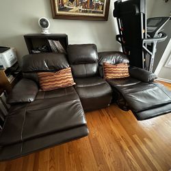 Dual Recliner Couch