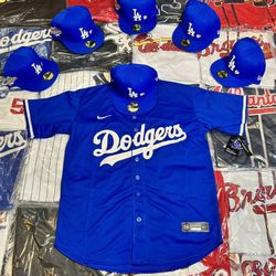 Los Angeles Dodgers Jersey & Fitted 
