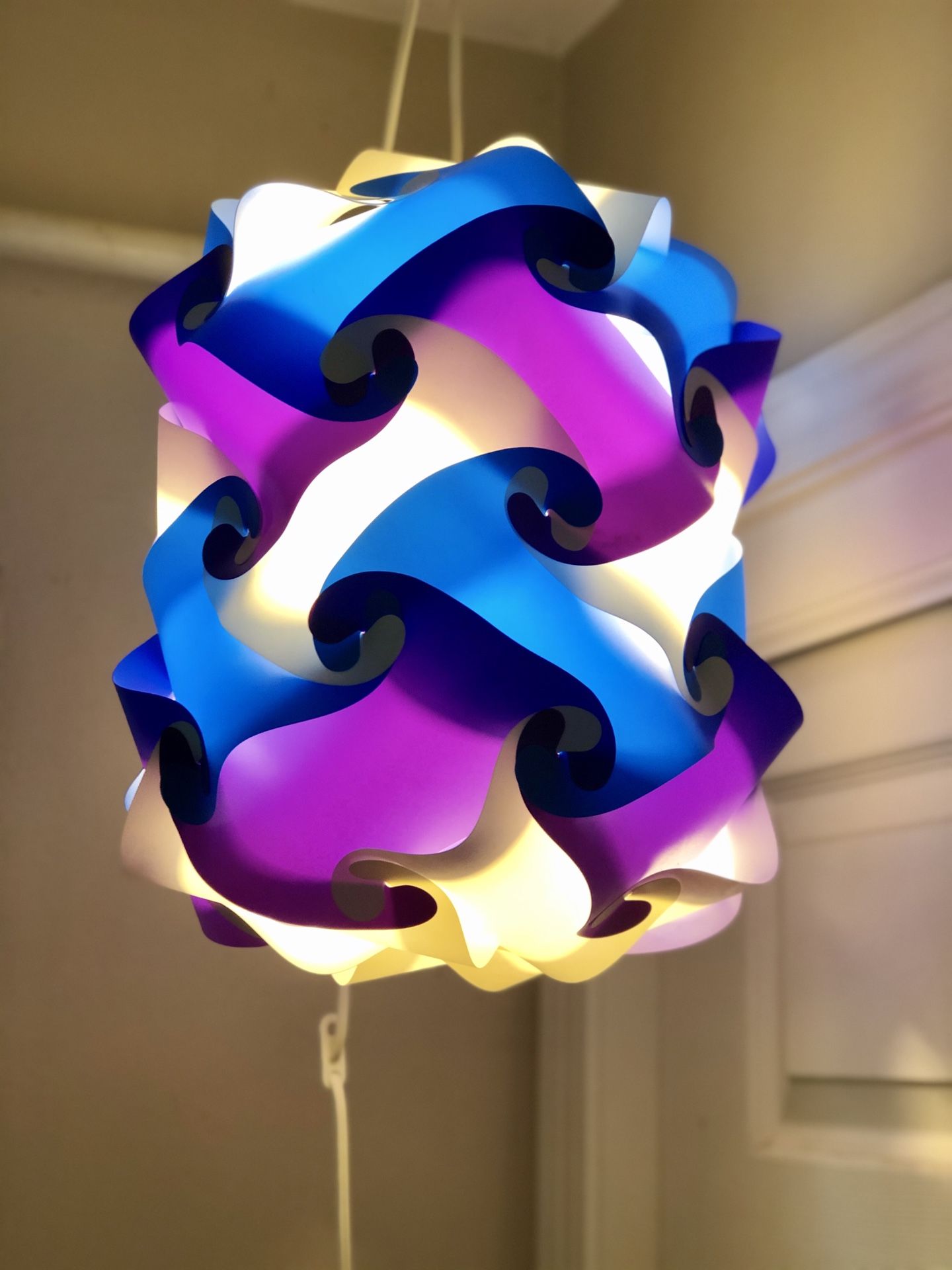 Geometric Pendant Hanging Lamp Home Art Room Decor