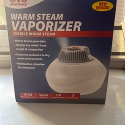 Warm Steam Vaporizer