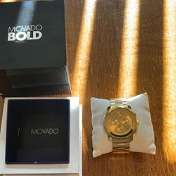 Movado Bold Watch Like New In Box