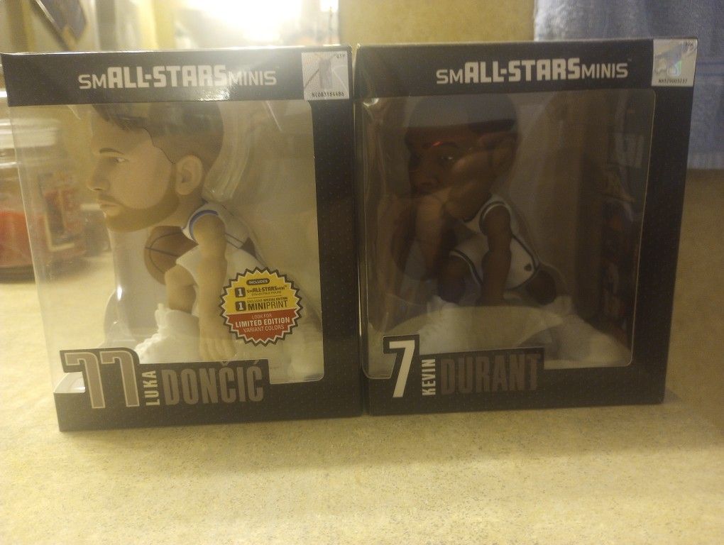 Luka Doncic and a Kevin Durant 6 Inch from NBA LAB