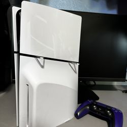 PS5 + monitor