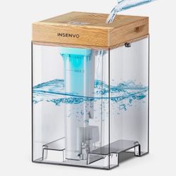 INSENVO Humidifier 7.5L for Bedroom, Anti-leak Design & Top Fill, Ultrasonic Cool Mist Air Humidifiers Indoor for Baby & Plants, Disassemble & Clean E