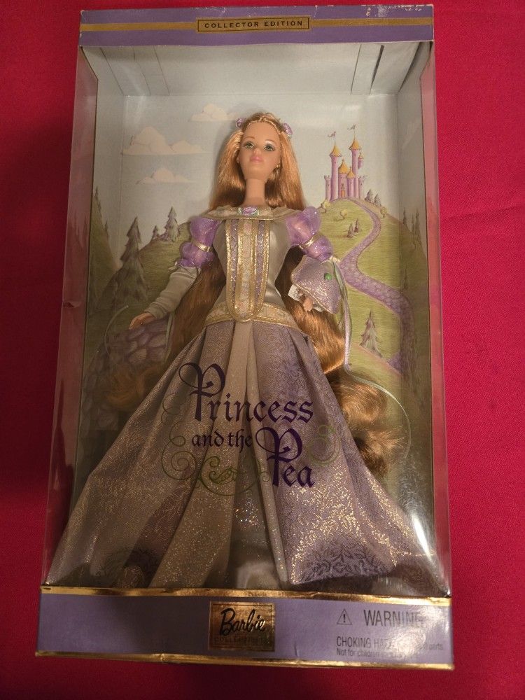 Princess and The Pea Barbie Doll Collectors Edition 2000 Mattel