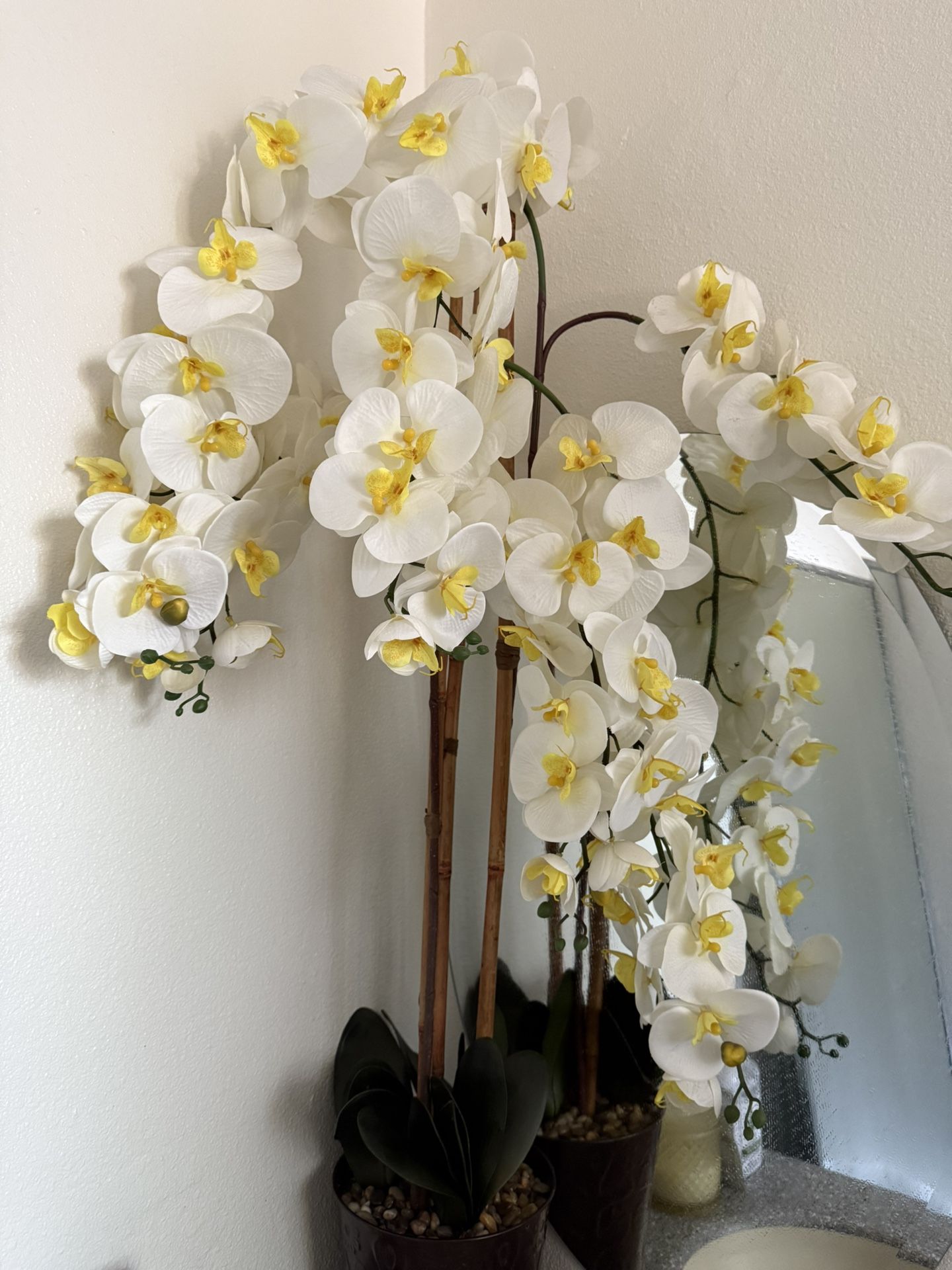 Artificial Large Orchid Plant