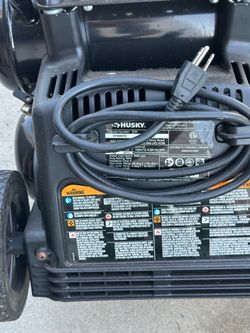 Husky compressor normal wear.