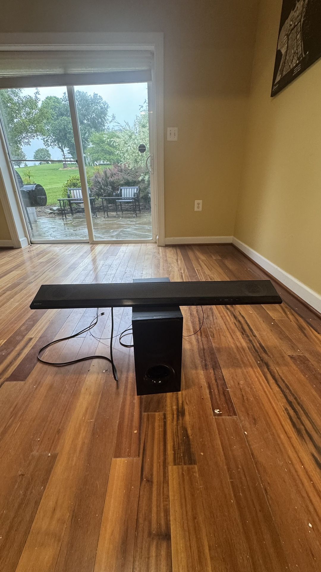 Sony Soundbar & Subwoofer Set – Immersive Home Audio, Clean & Powerful