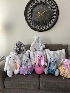  Stuffed Animals (Handmade)