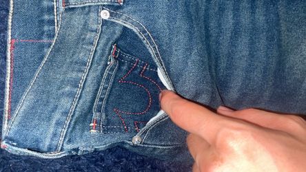 Blue true religion pants size34