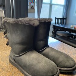 UGG Black Boots Size 6F