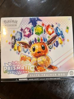 Pokémon Scarlet & Violet Prismatic Evolutions Box