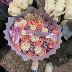 happy anniversary bouquet 