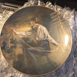 “Weavers Of Speech” Plate By TD Skidmore