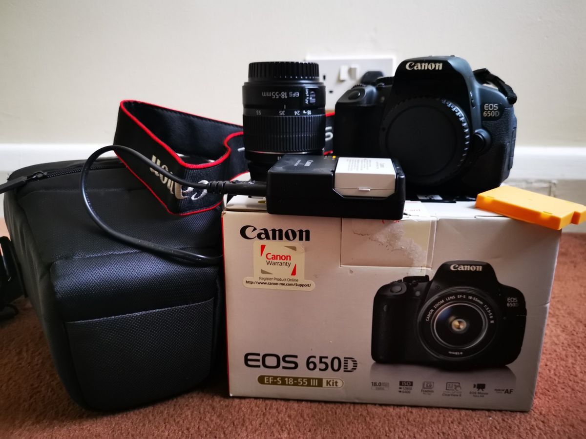 Canon D650 camera