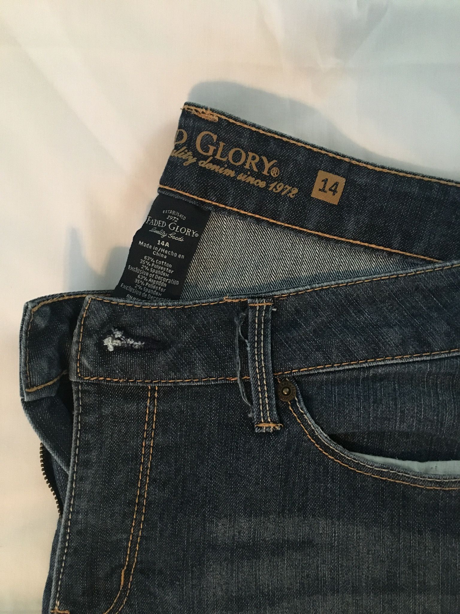 Women’s Faded Glory Blue Jeans