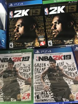 NBA 2k19 for PS4 or Xbox NEW