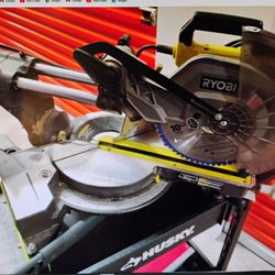 Like New Ryobi Compound Chop Saw
