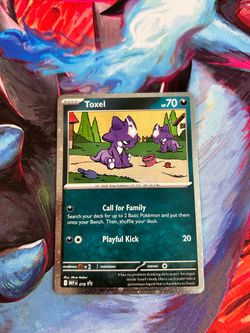 Toxel #078 (Cosmos Holo) Chaos Rising Mega Evolution Promo