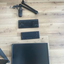 Gaming computer setup