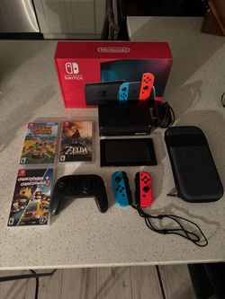 Nintendo Switch Bundle with Games