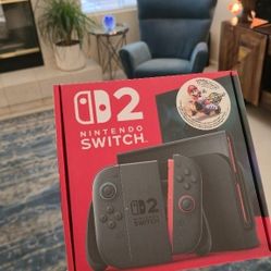 2025 Nintendo Switch 2 With Mario Kart Bundle Game