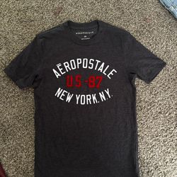 grey aeropostale tee